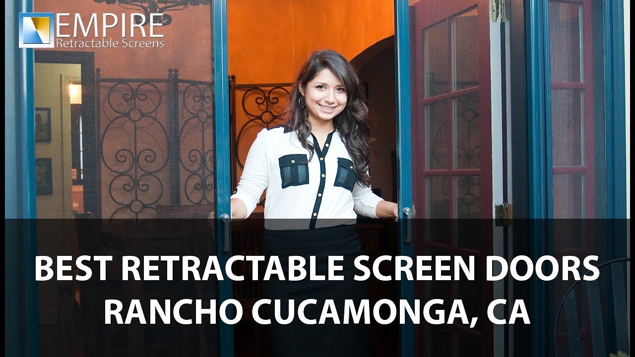 Best Retractable Screen Doors In Rancho Cucamonga Ca Youtube