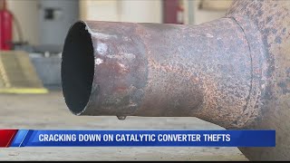 Cracking down on catalytic converter thefts