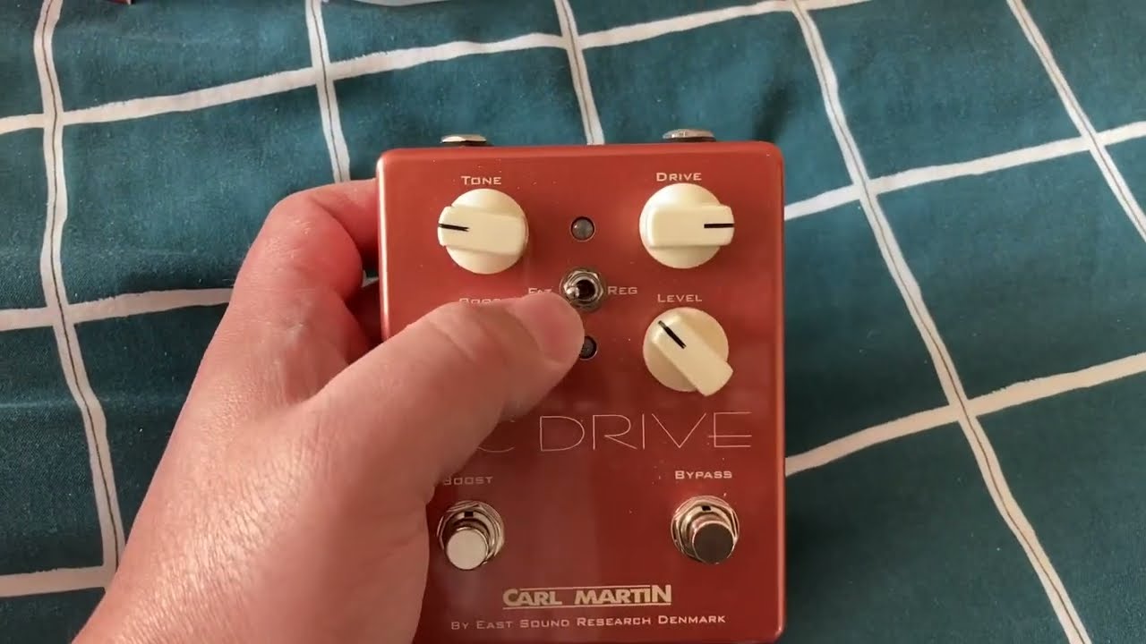 Carl Martin DC-Drive Overdrive Pedal (Like and Subscribe Mad