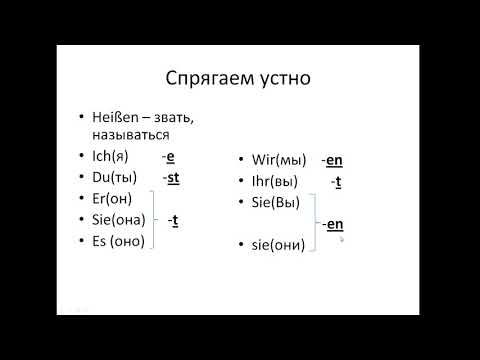 Немецкий для туристов и школьников. Урок 2