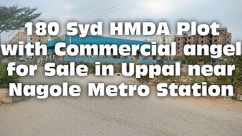 180 Syd Plot in HMDA Final Approved Layout for sale in Uppal near Nagole Metro Station, Hyderabad