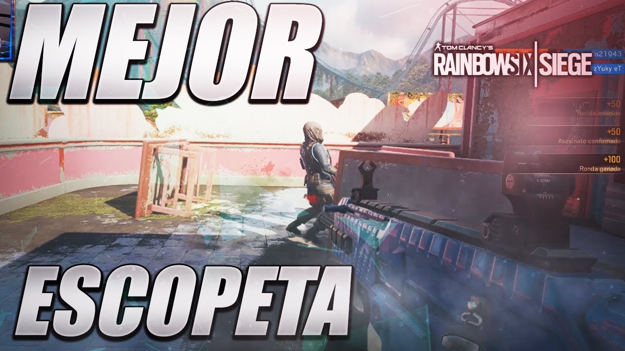 LA MEJOR ESCOPETA ?? RAINBOW SIX SIEGE ESPAÑOL como mejorar la digestion