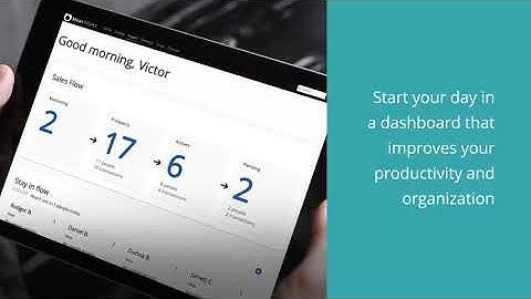 Moxi Engage Sphere Focused CRM Promo