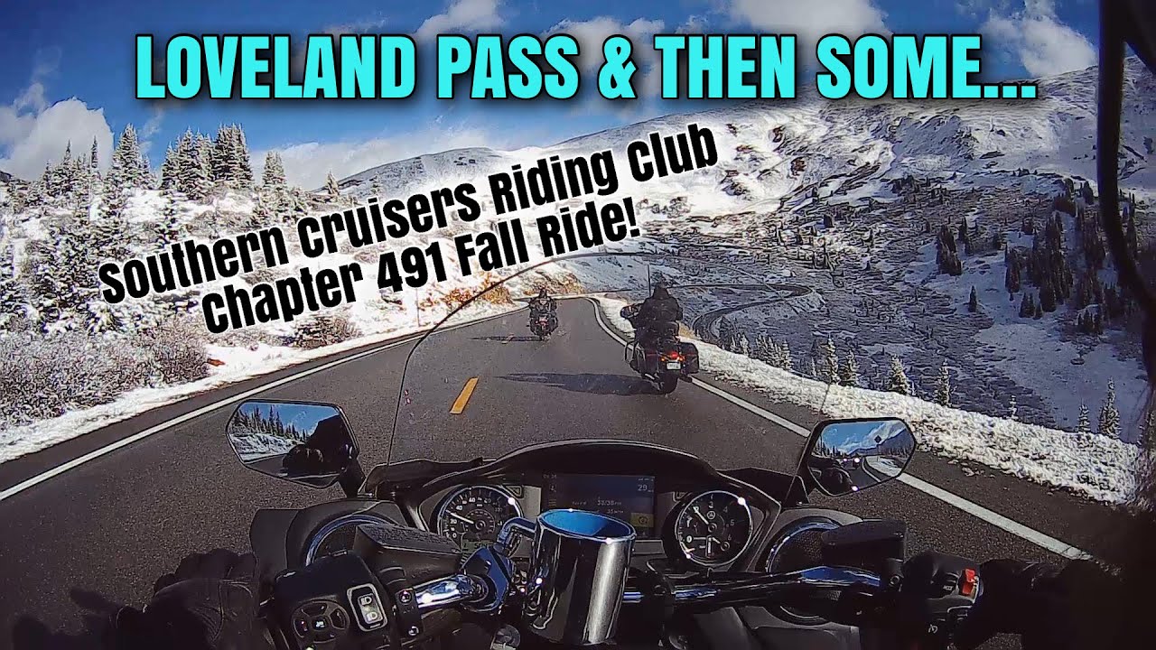 MotoVlog - LOVELAND PASS & THEN SOME. SCRC Chapter 491 Fall Ride!