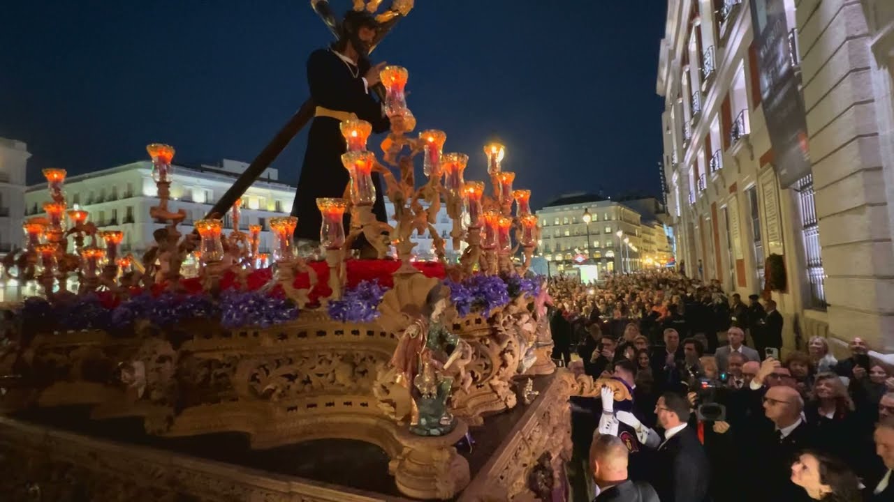La Saeta 🎺 Levantá Ayuso - A.M. El Perdón - Hdad. de los Gitanos - 2023 - Madrid - LaCruzdeGuía.es