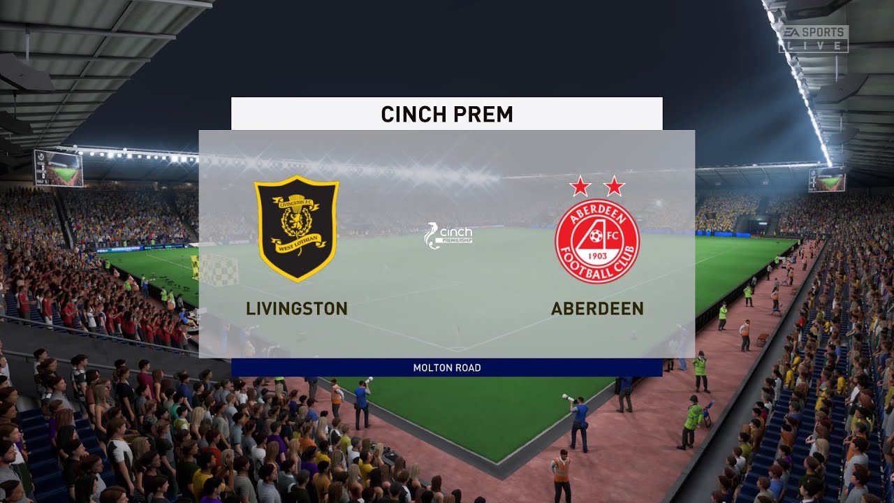 Livingston vs Aberdeen (08/11/2022) Scottish Premiership FIFA 23