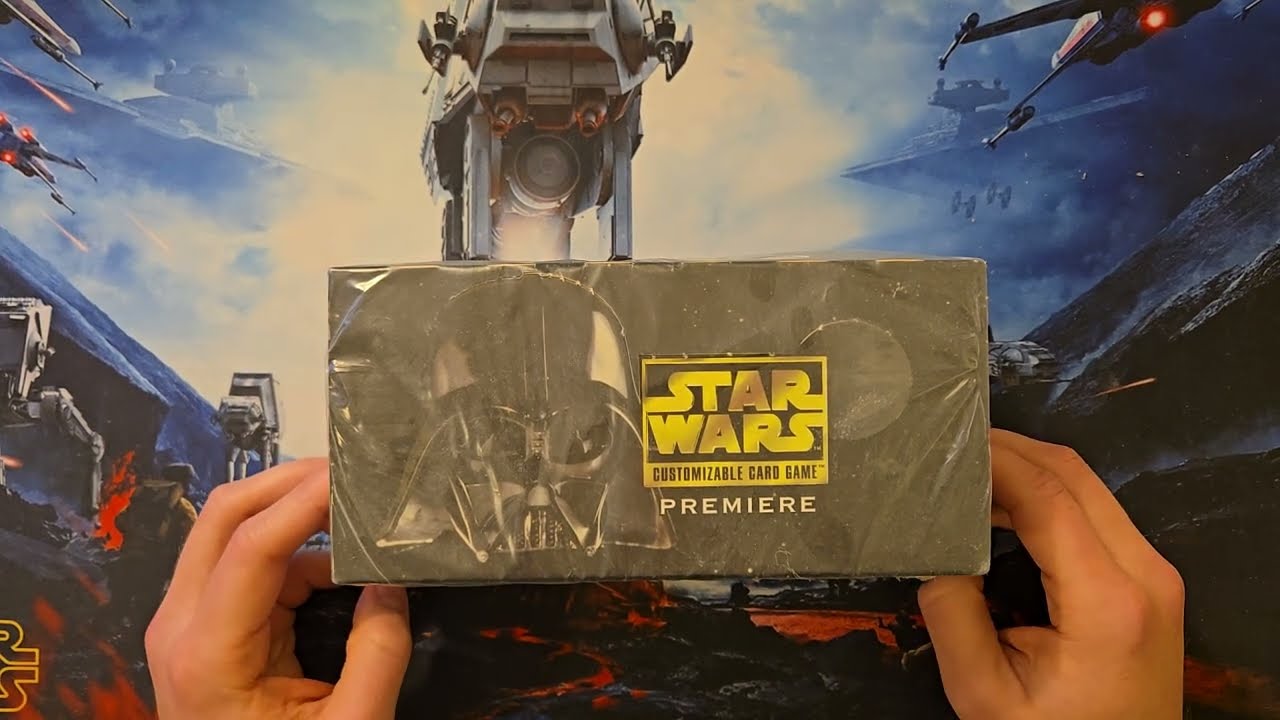 Star Wars CCG Sealed Opening #91 Premiere Limited Starter Deck Box