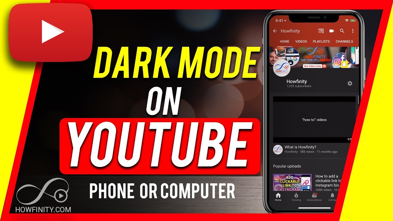 how-to-turn-on-youtube-dark-mode-youtube