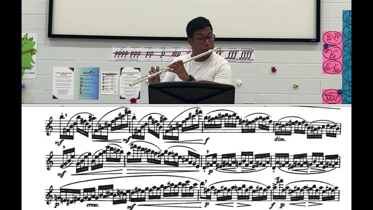 2024-2025 TMEA All-State Flute Etude #1