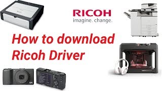 Ricoh All driver, Application and Software available in here || Teach World || screenshot 1