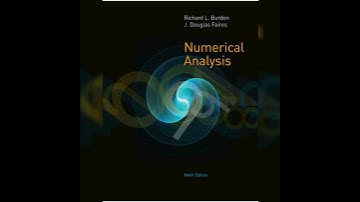 numerical analysis by Richard L Burden and J Douglas Faires| pdf link in description|#notessharing