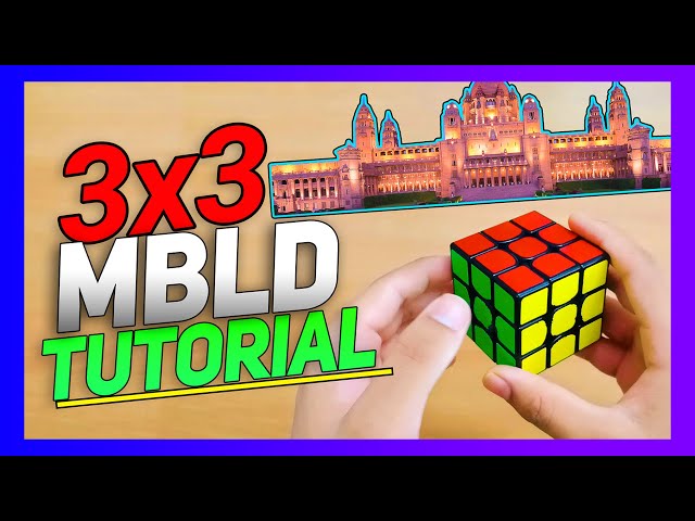 Rubik's Cube Multiple-Blindfolded Tutorial|Roman Rooms|Memory