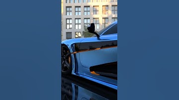 Koenigsegg review by  animation made in blender