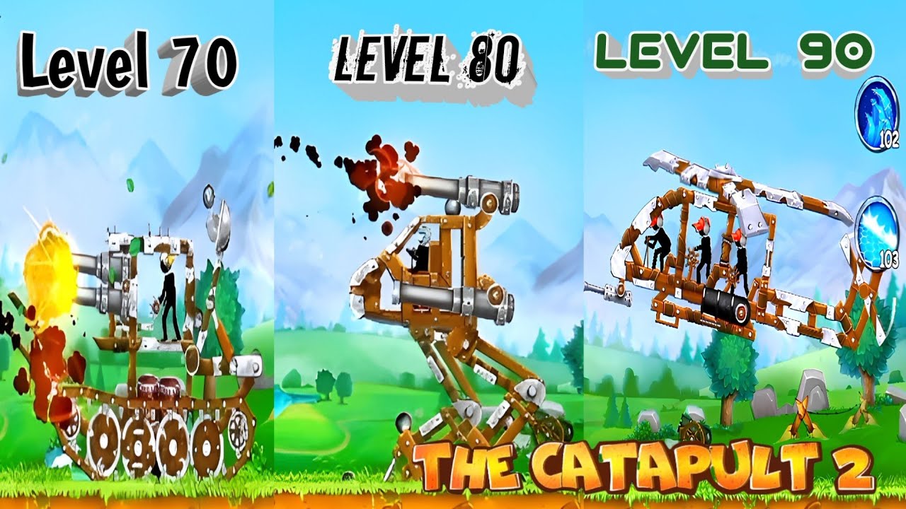 The Catapult 2 | Level 70+80+90 - YouTube