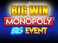 Monopoly Millionaire BONUSES!!! LIVE PLAY on 1c Bally Video Slot