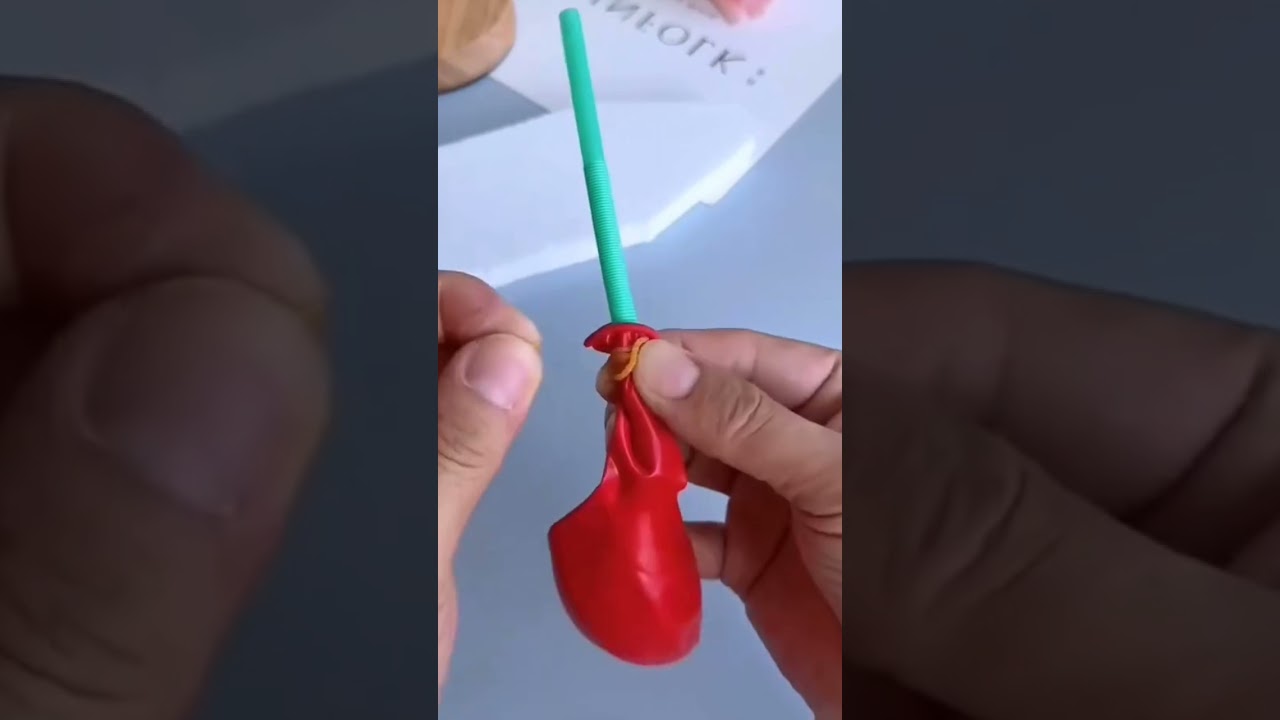 make boat thermocol and balloon 