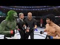 Ghoul vs. Bruce Lee (EA sports UFC 2) - CPU vs. CPU