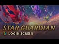 Star guardian burning bright  login screen  league of legends