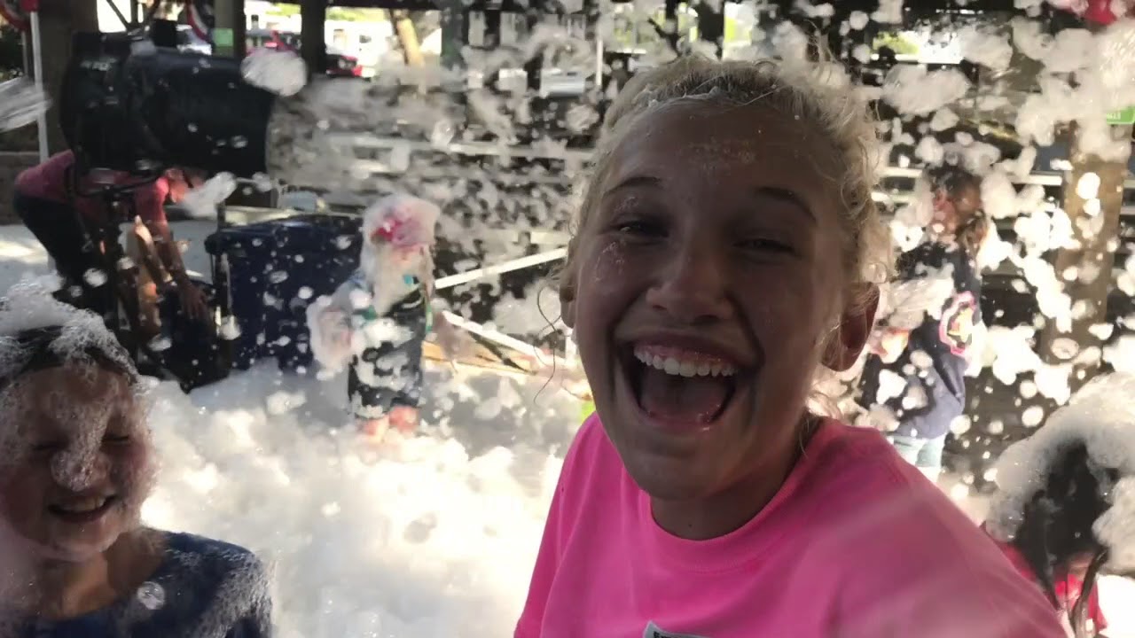 Foam Sample - Here is a short sample of a foam party with Emerald Owl Productions --- truly fun for all ages!