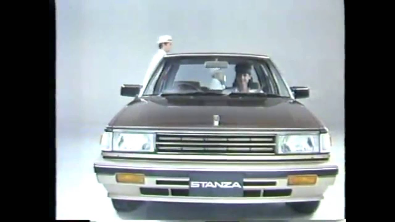 1983 NISSAN STANZA Ad (HD) - YouTube