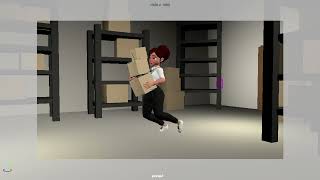 Project animation assignment Blockout test
