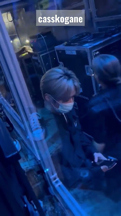Lee Know came out to watch 3Racha's performance 【KCON 2022】