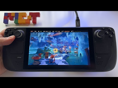 Crash Bandicoot - Steam Deck gameplay | steams OS