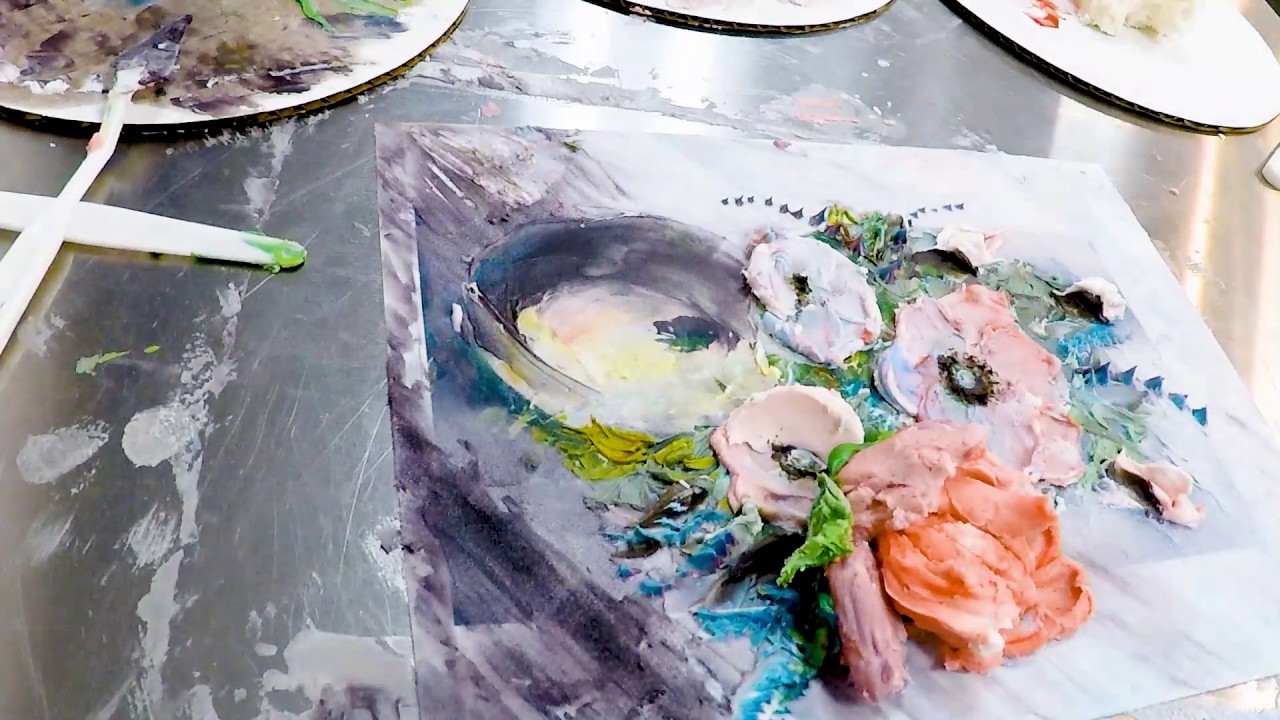 Practice Your Buttercream Palette Knife Skills Directly on an Edible