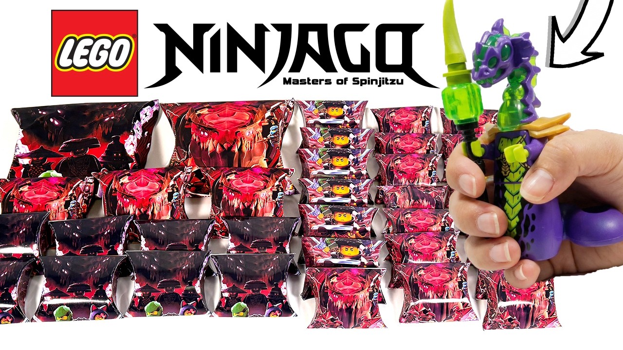 Unboxing LEGO Ninjago Villains 35+ Blind  Bags | RAREST Evil Minifigure?!
