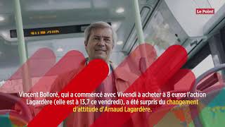 L'avertissement de Vincent Bolloré à Arnaud Lagardère