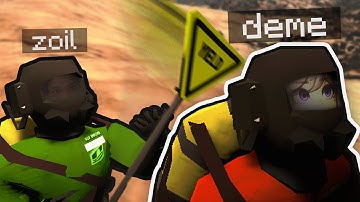 lethal company with a bunch of idiots