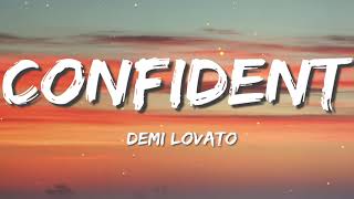 Confident - Demi Lovato (Lyrics) Resimi