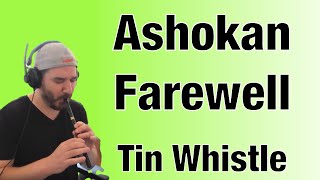 Video thumbnail of "Ashokan Farewell - Tin Whistle Cover (Key of D) | #irish #tinwhistle #traditional #emotional"