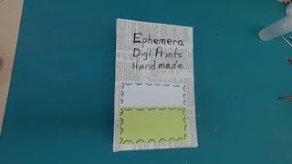 Learn To Craft An Ephemera Storage Book Tutorial