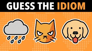 Guess The Idiom By Emoji | 50 Common Idioms | Emoji Quiz