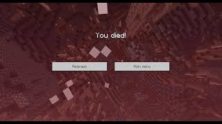 never dig straight down in 1.18....