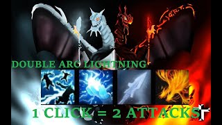 1 Click = 2 Attacks ARC LIGHTNING + FROST ARROWS | Ability Draft