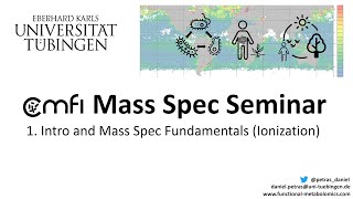 CMFI Mass Spec Seminar #1 - Intro and Mass Spec Fundamentals (Ionization)