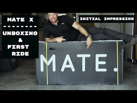 THE EAGLE HAS LANDED!....MATE X...Unboxing..First Ride..Initial Impression