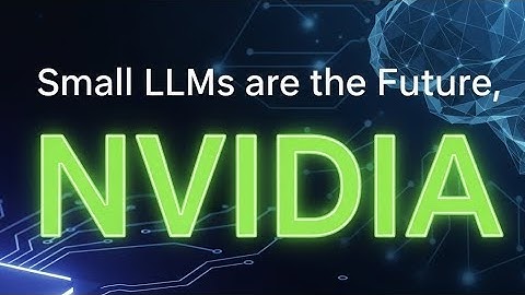 NVIDIA Small Language Models zijn de toekomst van Agentic AI - Paper Explained