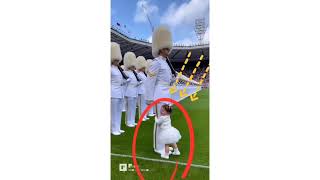 Presentation Of The Royal guards: emotional reaction