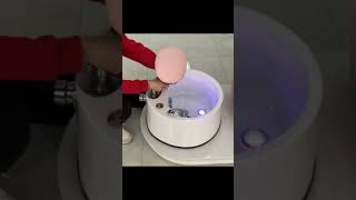 luxury tina para pedicure spa LED bowl acrylic footbath with wheels station#shorts #daimibeauty.com luxury tina para pedicure spa LED bowl acrylic footbath with wheels station#shorts #daimibeauty.com