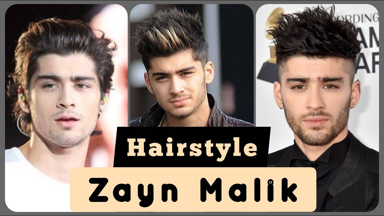 Zayn Malik (One Direction) Hairstyle Tutorial - Inspired Hairstyle for men  - By Vilain Silverfox - YouTube