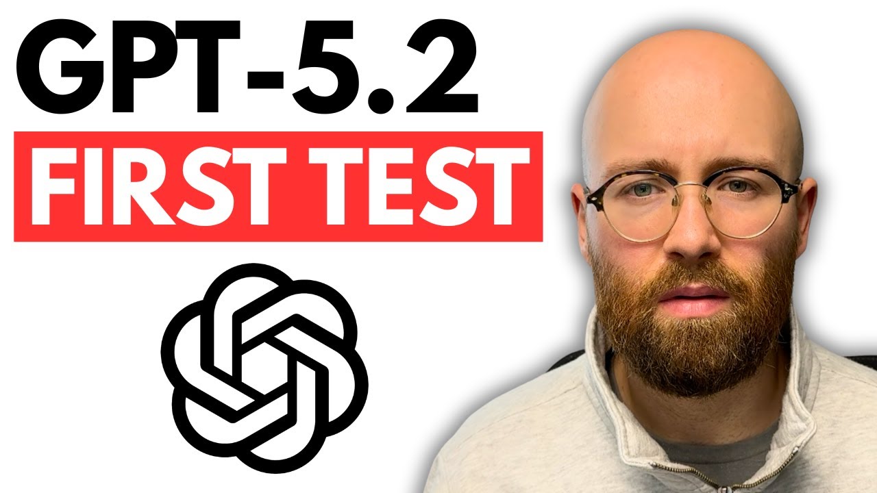 GPT 5.2 is here.. let's test it (on a real code base) - YouTube