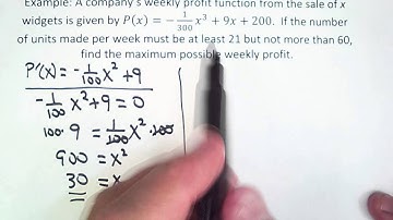 DM 06: 06-Absolute Extrema Application...Profit