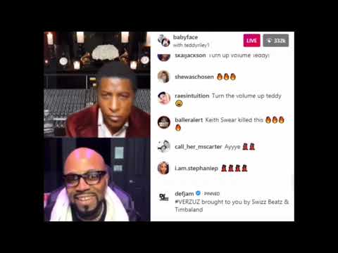 Babyface vs. Teddy Riley on IG Live (Full Battle) 4/20/2020