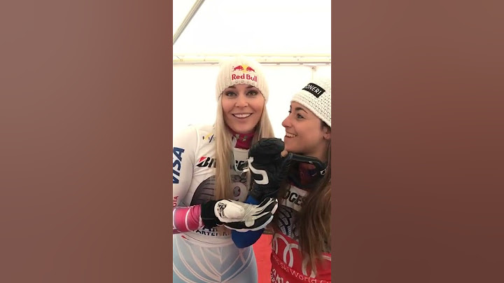 Sci alpino - Simpatico siparietto tra Sofia Goggia e Lindsey Vonn dopo la discesa di Garmisch