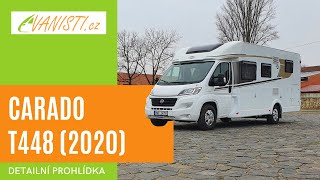 Carado T448 (2020) - detailní prohlídka polointegrovaného vozu - roomtour