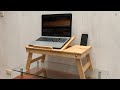 MESA PLEGABLE DE CAMA PARA LAPTOP/MULTIUSOS/EN MADERA PINO/SOY CARPINTERO/ALEJANDRO LUIS