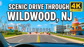 Wildwood NJ Scenic Drive | Relaxing POV 4K Tour